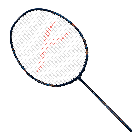 Hundred SuperStorm Strung Badminton Racket (Navy)