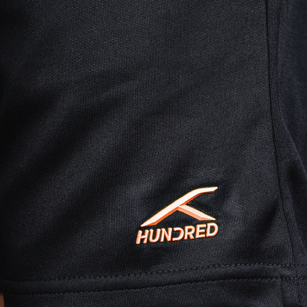 Stroller Shorts - Black/Orange