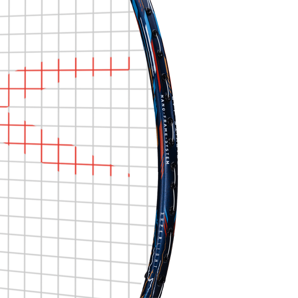 Hundred SuperStorm Strung Badminton Racket (Navy)